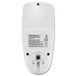 Watomierz licznik zużycia energii PM0626 Qoltec 3680W 16A LCD