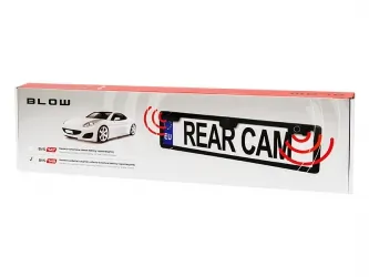 Przewodowa kamera cofania w ramce BLOW BVS-548 wodoodporna + czujniki cofania