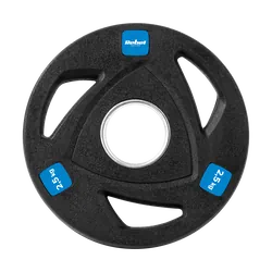 Zestaw obciążeń żeliwnych gumowanych otwór olimpijski 51mm REBEL ACTIVE  4x2.5kg