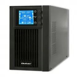 Zasilacz awaryjny UPS Qoltec On-line Pure Sine Wave 1kVA 800W CZYSTY SINUS LCD USB RJ45 + program