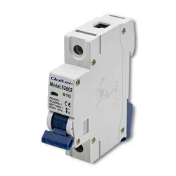 Wyłącznik nadprądowy B10 bezpiecznik AC Qoltec 1P 10A