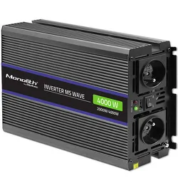 Przetwornica napięcia Qoltec Monolith 4000 MS Wave 12V/230V 2000W/4000W USB
