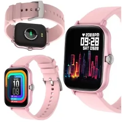 Zegarek sportowy smartwatch SENBONO LADY Y20 różowy