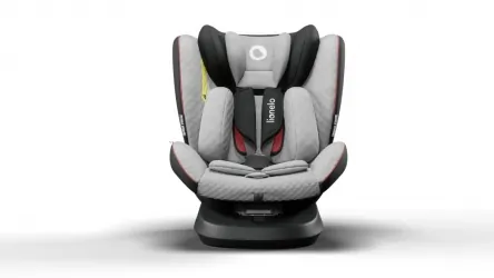 Fotelik samochodowy LIONELO BASTIAAN ONE 0-36 kg ISOFIX 360 stopni RWF - szary