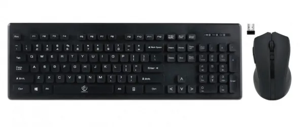 Zestaw bezprzewodowy klawiatura + mysz 2.4GHZ Rebeltec MILLENIUM