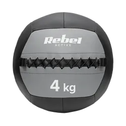 Piłka lekarska do ćwiczeń 4 kg REBEL ACTIVE