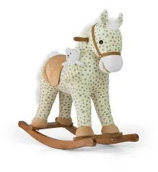 Koń na biegunach Milly Mally Pony fioletowy interaktywny konik + miś