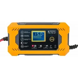 Prostownik mikroprocesorowy akumulatorowy 12V Powermat PM-PM-6T 10-etapowy LCD
