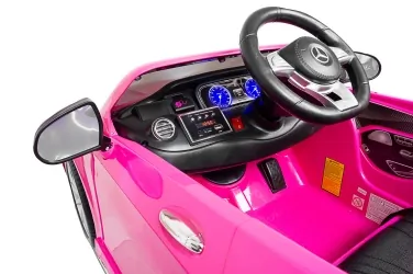 Samochód auto na akumulator Caretero Toyz Mercedes-Benz S63 AMG akumulatorowiec + pilot zdalnego sterowania - różowy