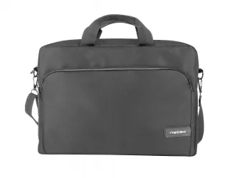 Torba na laptopa NATEC WALLAROO 15.6&quot; czarna + Myszka bezprzewodowa