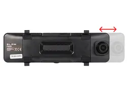 Rejestrator samochodowy wideorejestrator lusterko BLOW BLACKBOX DVR F620 Android Auto/CarPlay   kamera cofania