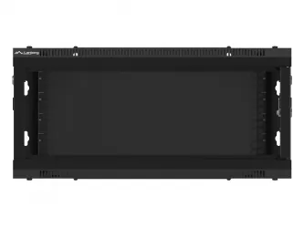Szafa instalacyjna RACK V2 wisząca 19&#039;&#039; 4U 600x600 drzwi szklane Lanberg  - czarna