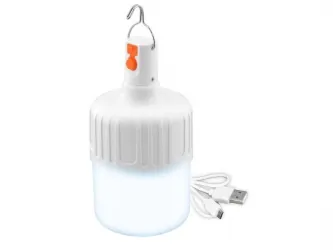 Lampa 2w1 kempingowa owadobójcza LED LTC 12 W 1200 mAh podwieszana