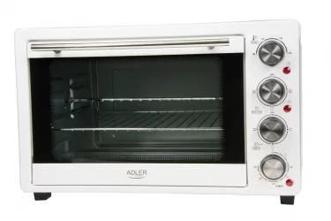 Piekarnik elektryczny z rusztem i tacką Adler AD 6001 35 L