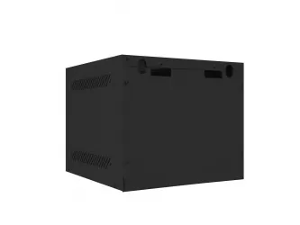 Szafa instalacyjna RACK wisząca 10&amp;#039;&amp;#039; 4U 280x310 drzwi metalowe Lanberg - czarna