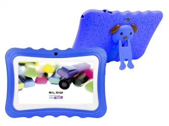 Tablet edukacyjny dla dzieci BLOW KIDSTAB 7.4 +gry +zestaw - niebieski