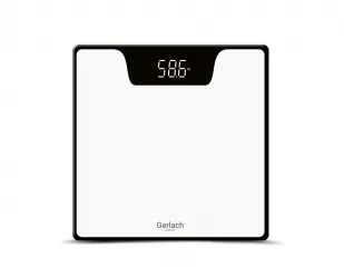 Elektroniczna waga  łazienkowa LED Gerlach GL 8167w do 180 kg biała