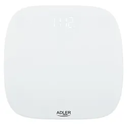 Elektroniczna waga  łazienkowa LED Adler AD 8176 do 180 kg biała
