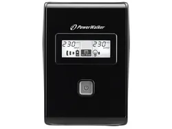 Zasilacz awaryjny UPS PowerWalker VI 850 LCD LINE-INTERACTIVE 850VA 2x 230V PL RJ11 IN/OUT USB