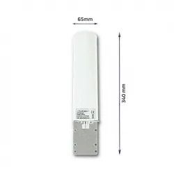 Antena 4G LTE dookólna DUAL Qoltec 30dBi wewnętrzna/zewnętrzna