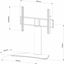 Uchwyt do telewizora z podstawką ministolik stojak TV 32-65" 60KG SD-31 ART 