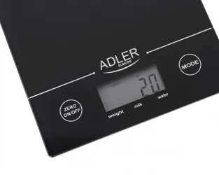 Elektroniczna waga kuchenna Adler AD 3138b czarna