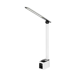 Lampka biurkowa LED Rebel z zegarem