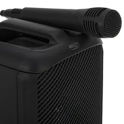Podświetlany głośnik przenośny Bluetooth Adler AD 1903 SD USB AUX FM   mikrofon