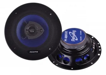 Głośniki samochodowe Peiying 6.5" 120W 4 Ohm z maskownicami komplet