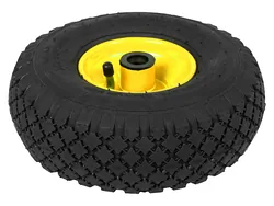 Koło 26cm do taczki wózka 260x85 3.00/4 żółte