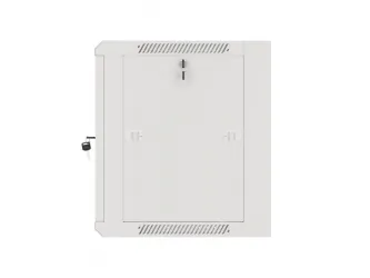 Szafa instalacyjna RACK wisząca 19'' 9U 570x450 drzwi szklane Lanberg  - szara