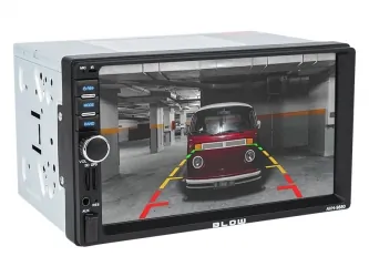 Radio BLOW AVH-9880 2DIN 7&quot; BT GPS USB MP3 Mirror Link + PILOT + kamera cofania