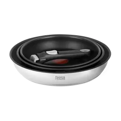 Zestaw patelni z odłączaną rączką TEESA FRYING PANS SINGLE HAND