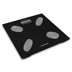 Elektroniczna waga łazienkowa analityczna Esperanza CHA-CHA czarna