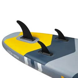 Deska SUP REBEL ACTIVE pompowana zestaw - szary