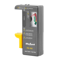 Uniwersalny tester baterii REBEL RB-168