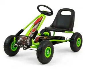 Gokart na pedały Milly Mally THOR zielony