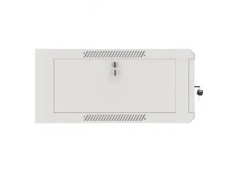 Szafa instalacyjna RACK V2 wisząca 19'' 4U 570x600 drzwi szklane Lanberg  - szara
