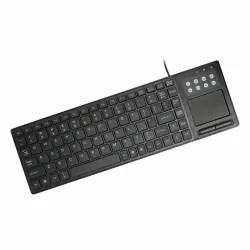 Klawiatura przewodowa touchpad KEYBOARD AK-68 USB