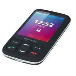Telefon komórkowy telefon dla seniora myPhone Halo S czarny SOS aparat