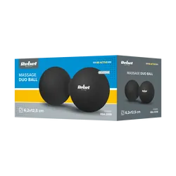 Duoball podwójna piłka do masażu 6,2cm REBEL ACTIVE - czany