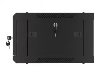 Szafa instalacyjna RACK V2 wisząca 19&#039;&#039; 4U 600x450 drzwi szklane Lanberg  - czarna