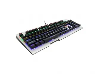Klawiatura mechaniczna BLOW MECHANICAL RGB podświetlana metalowa + podświetlana mata + mysz