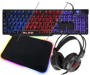 Klawiatura Gamingowa podświetlana LED BLOW Adrenaline CERBERUS