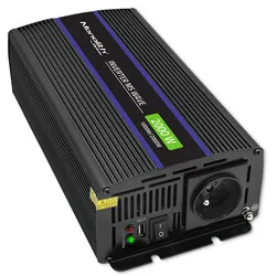 Przetwornica napięcia Qoltec Monolith 2000 MS Wave 12V/230V 1000W/2000W USB