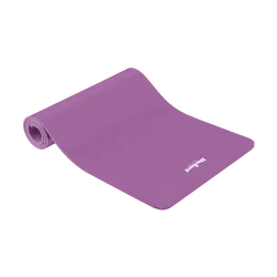Mata gimnastyczna do ćwiczeń joga pilates fitness 183x61cm grubość 6 mm REBEL ACTIVE - kolor fioletowy