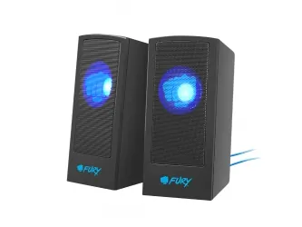 Klawiatura gamingowa podświetlana dla graczy FURY SPITFIRE + mysz + podkładka