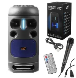 Głośnik Bluetooth LTC Power Audio ACTIV PA600 + pilot + mikrofon