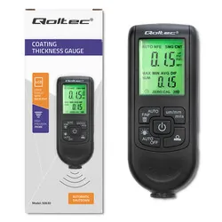 Miernik grubości lakieru z wyświetlaczem LCD Qoltec 0 ~ 2000um