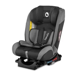 Fotelik samochodowy LIONELO SANDER szary 0-36 kg ISOFIX180°